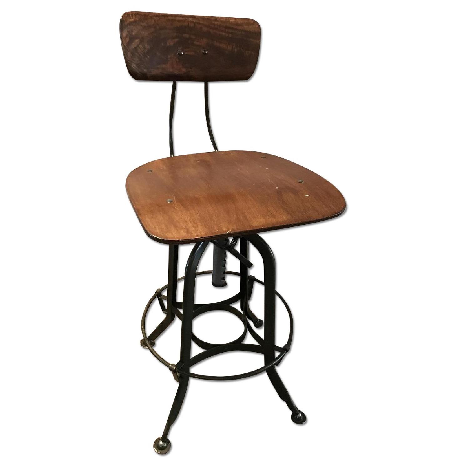 Restoration Hardware Vintage Reproduced Toledo Bar Stool/Din AptDeco