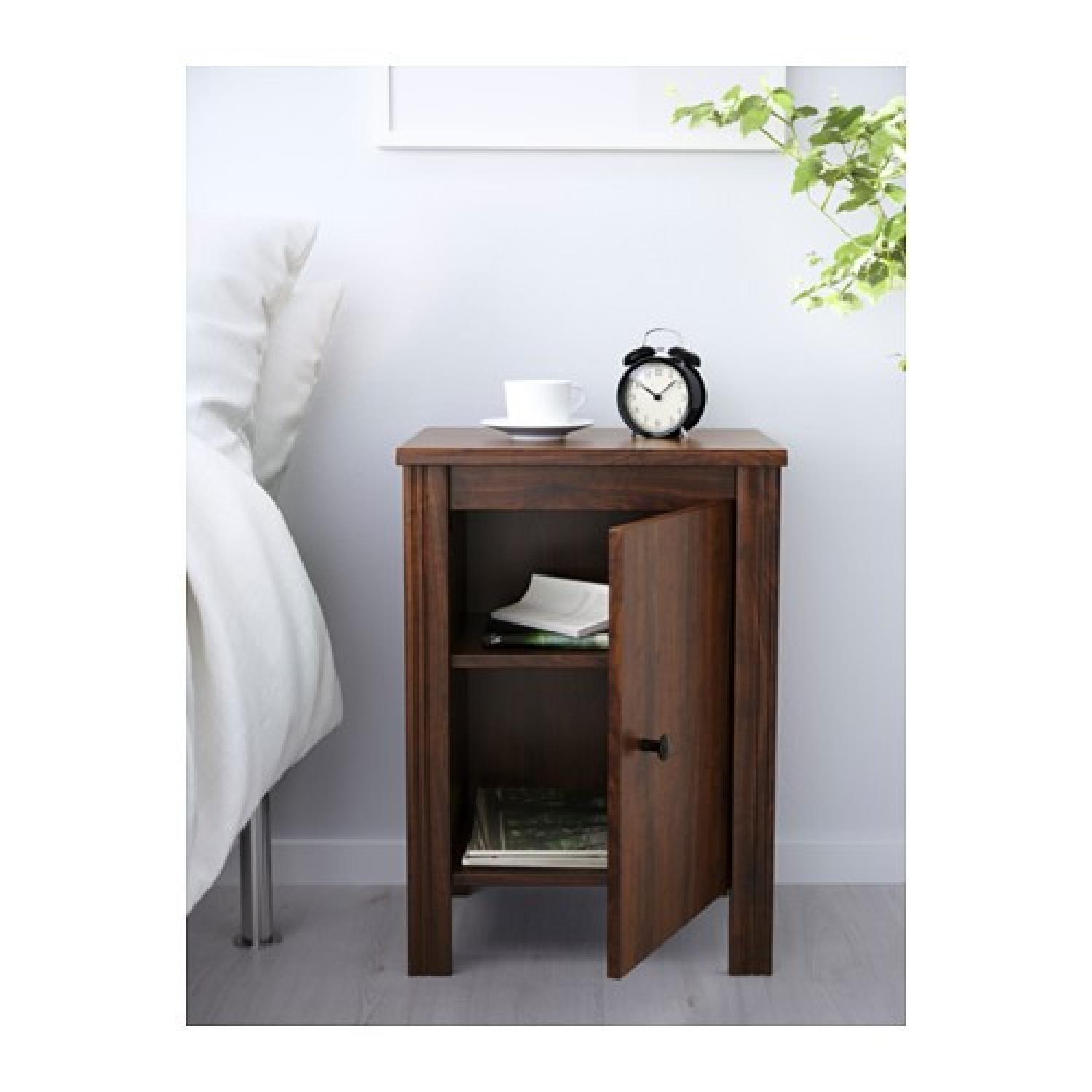 Ikea Brusali Nightstand in Brown - image-3