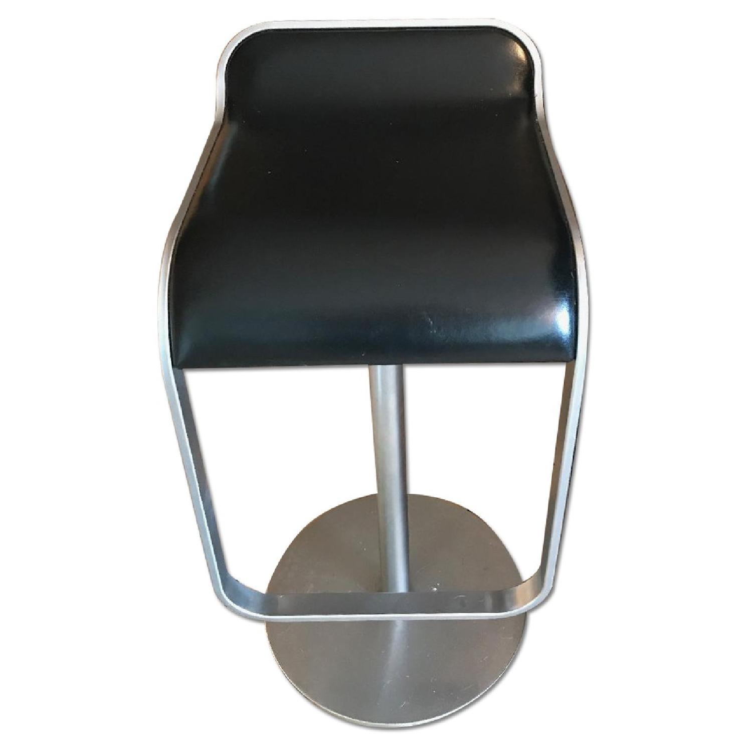 LEM Piston Stools w/ Leather Seat - image-0