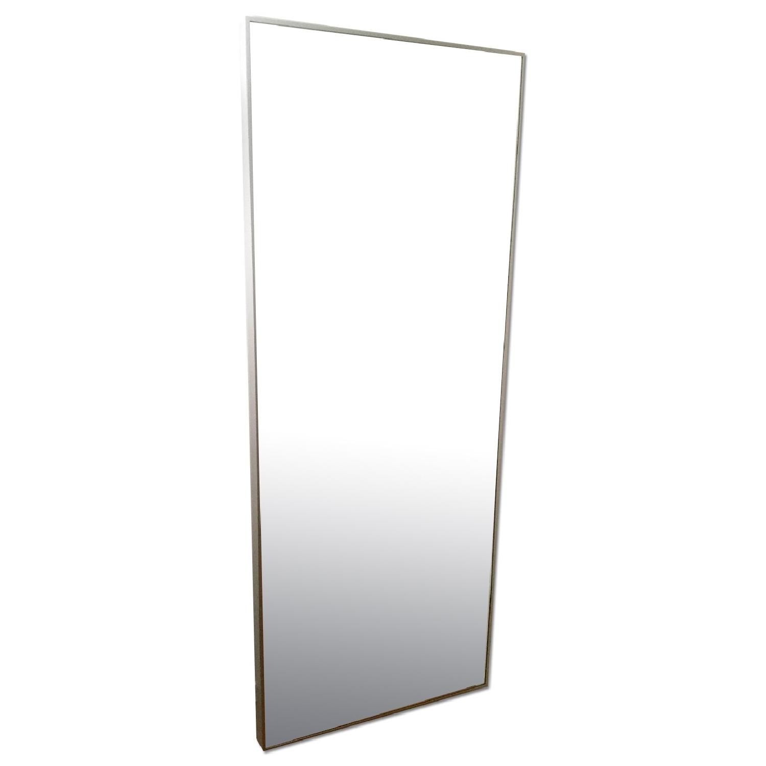 Ikea Hovet Mirror in Aluminum AptDeco