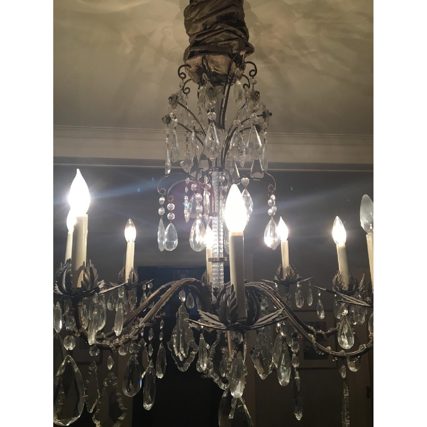 19th Century French Crystal Chandelier - image-1