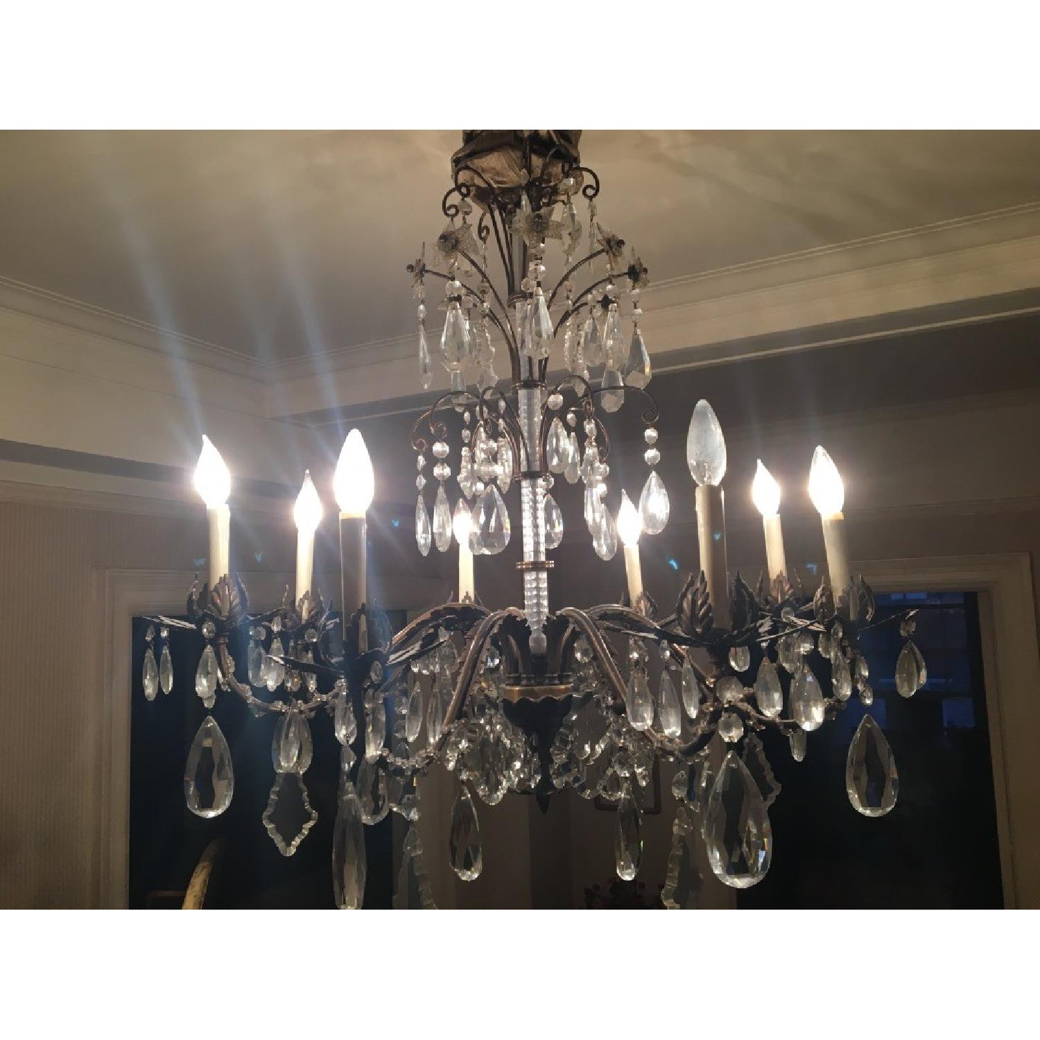 19th Century French Crystal Chandelier - image-2