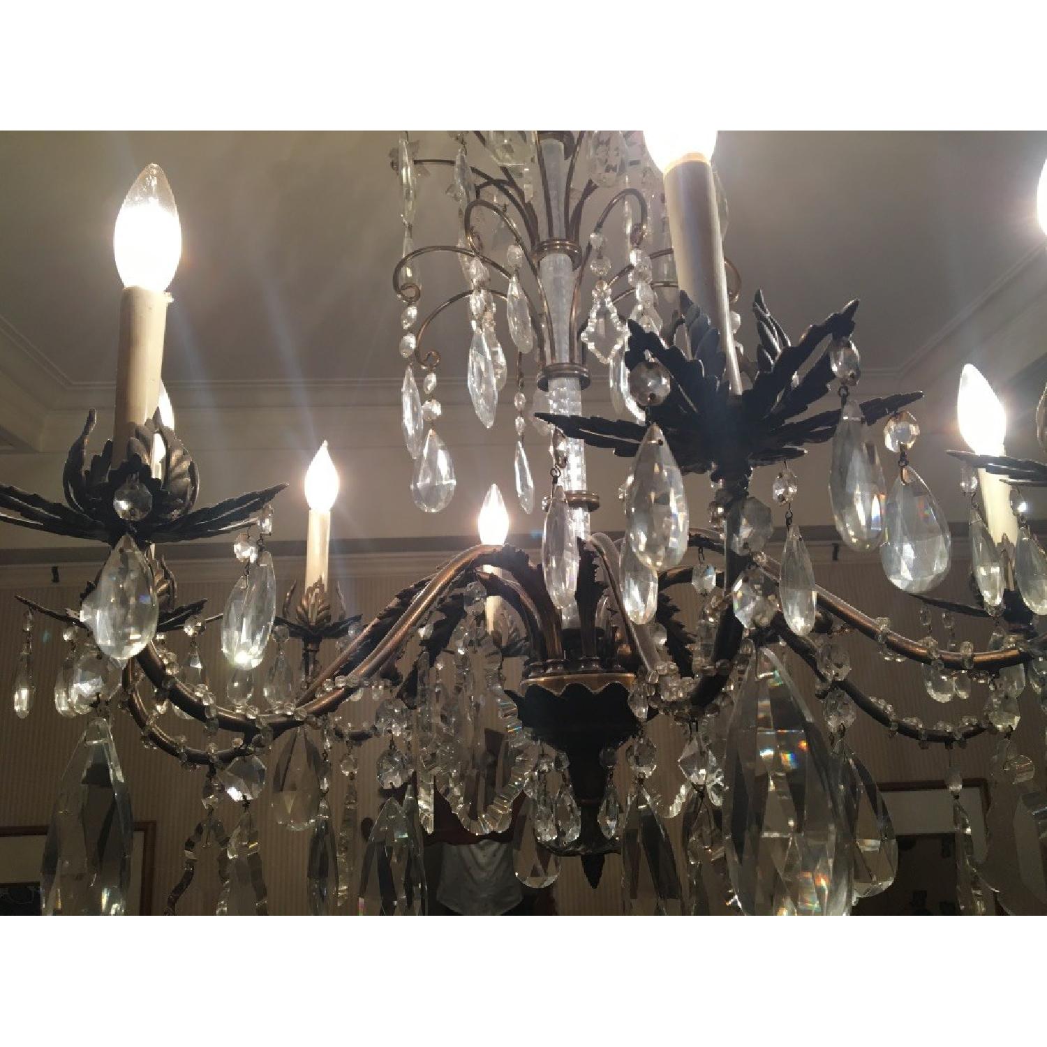 19th Century French Crystal Chandelier - image-4