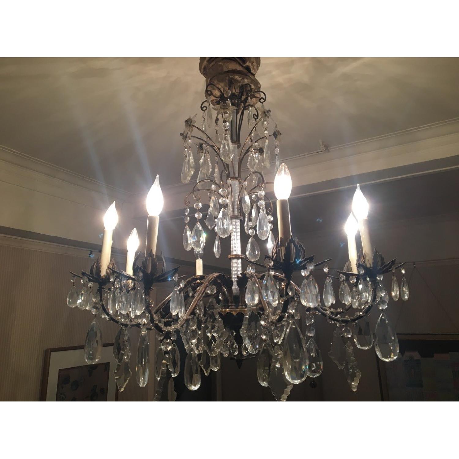 19th Century French Crystal Chandelier - image-5