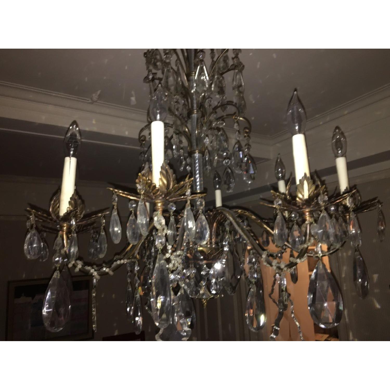 19th Century French Crystal Chandelier - image-6