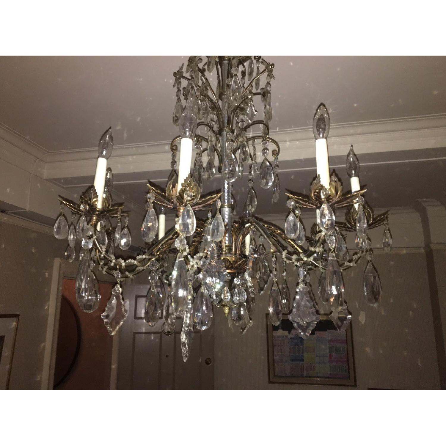 19th Century French Crystal Chandelier - image-7