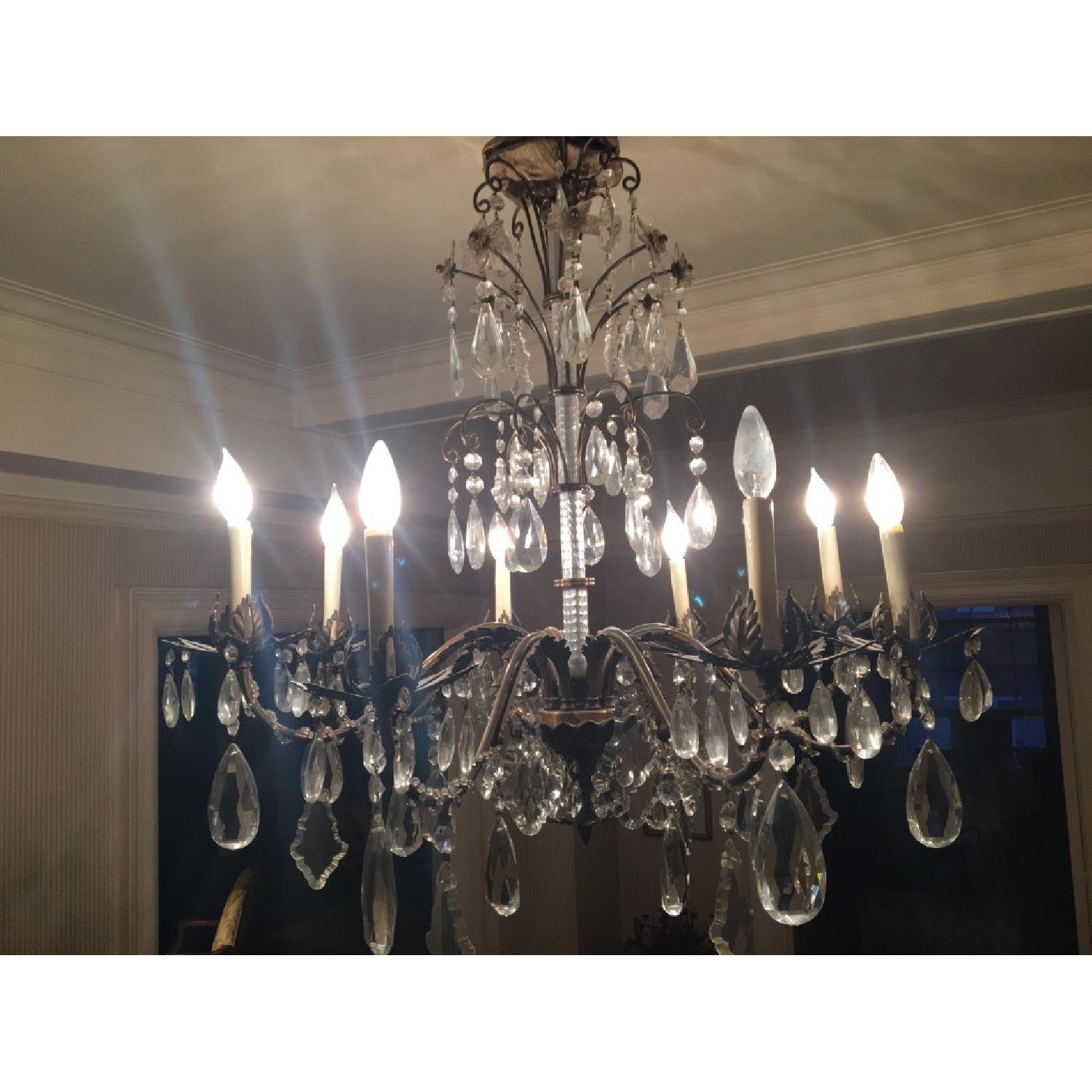 19th Century French Crystal Chandelier - image-10