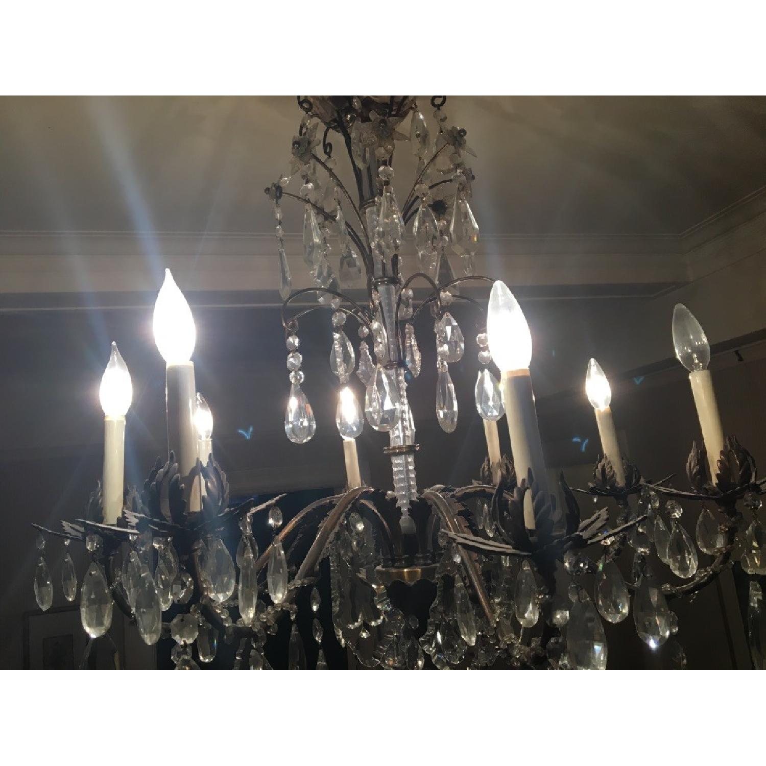 19th Century French Crystal Chandelier - image-11