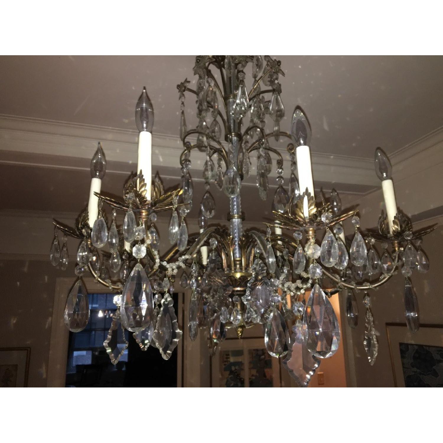 19th Century French Crystal Chandelier - image-12