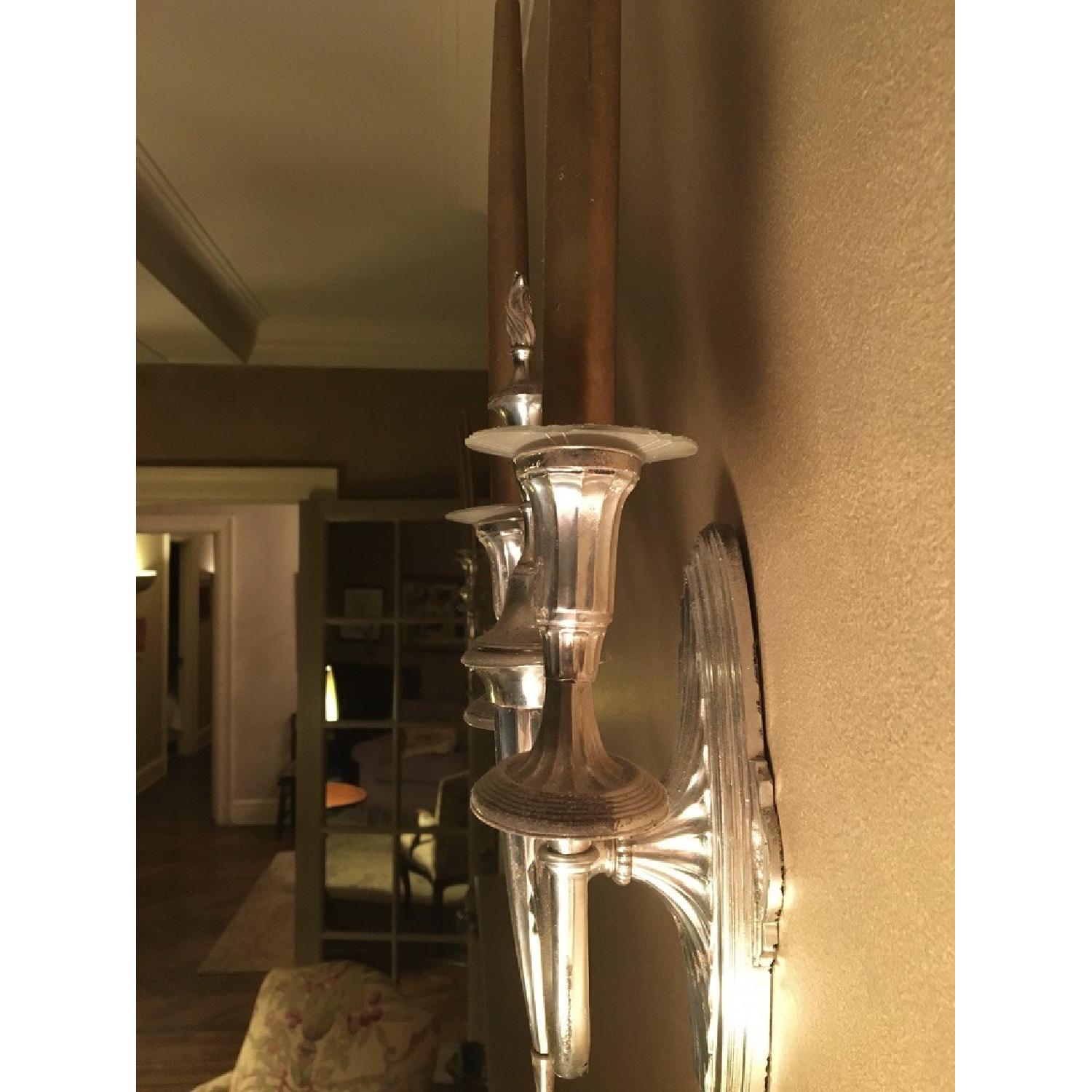 19th Century Silver-Plated Sconces - image-14