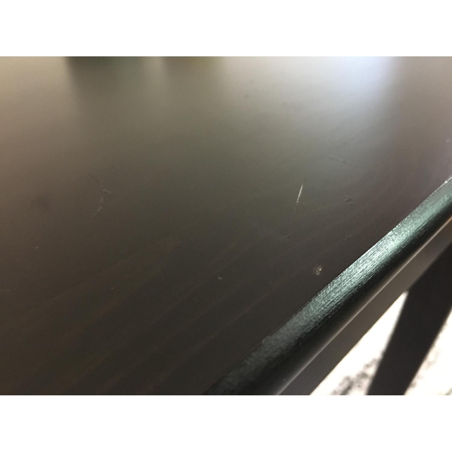 Ikea Black Desk w/ Drawer - image-6