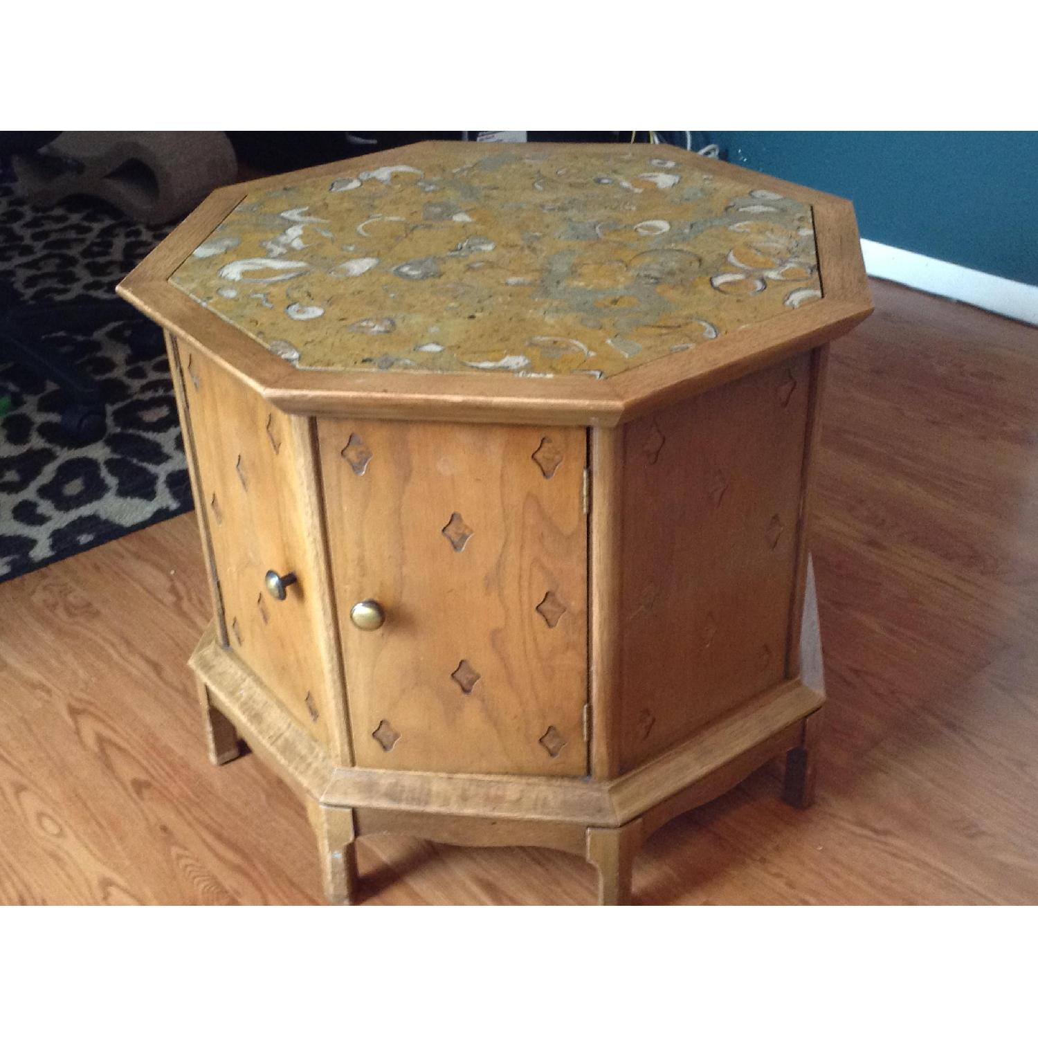 Vintage Marble top Liquor AptDeco