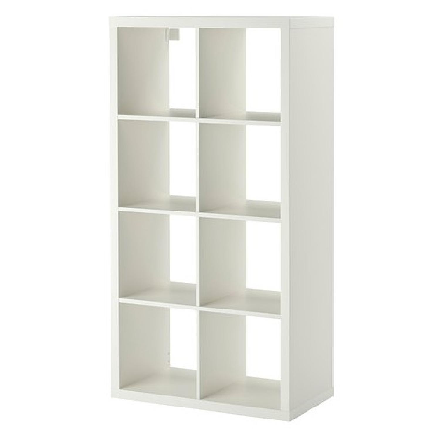 Ikea Kallax White Four-Box Shelf Bookcase - image-0