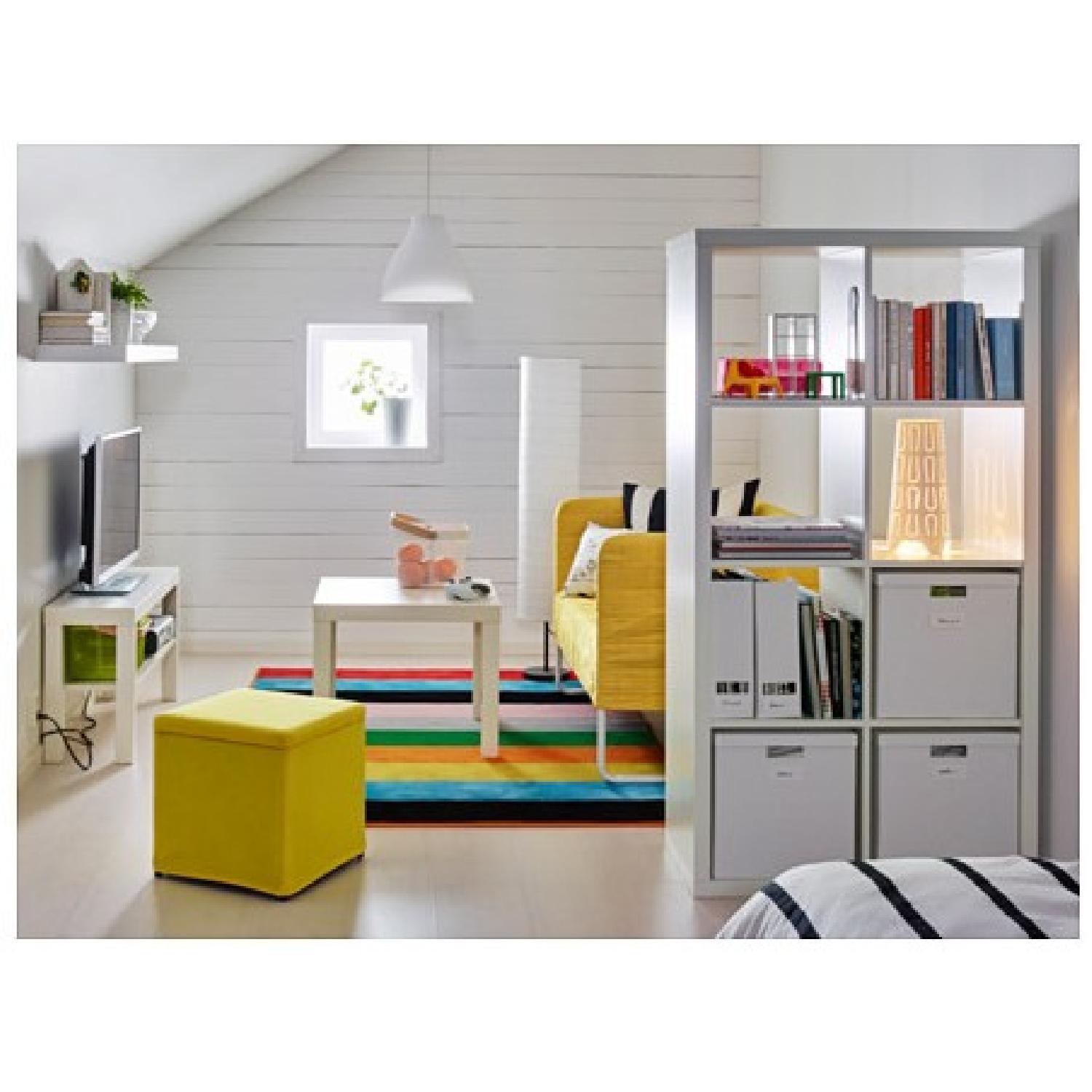 Ikea Kallax White Four-Box Shelf Bookcase - image-2