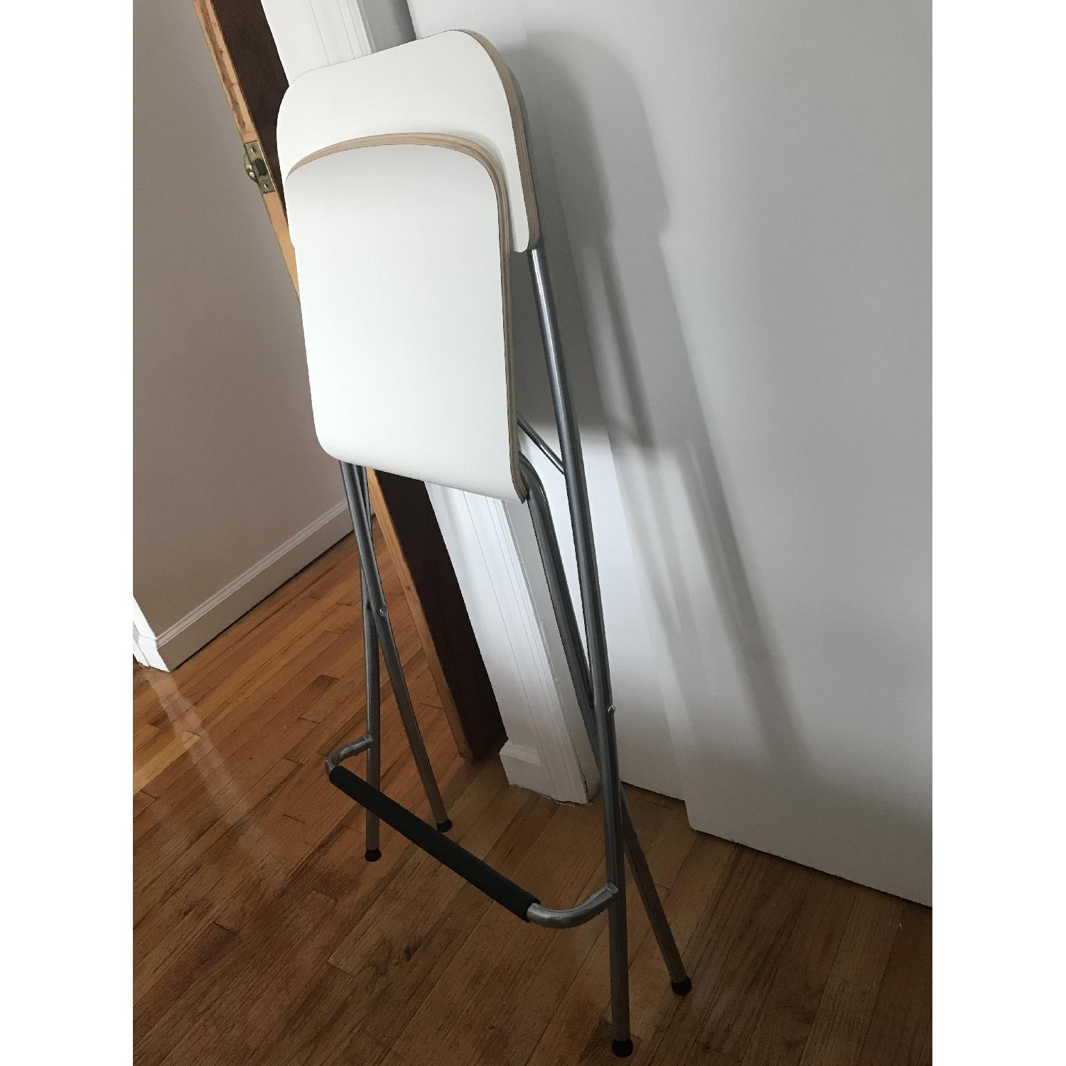 Fitra Febinandrianaさま専用　IKEAのFRANKLIN2脚 2 - FRANKLIN Foldable IKEA Bar Stools with Backrest