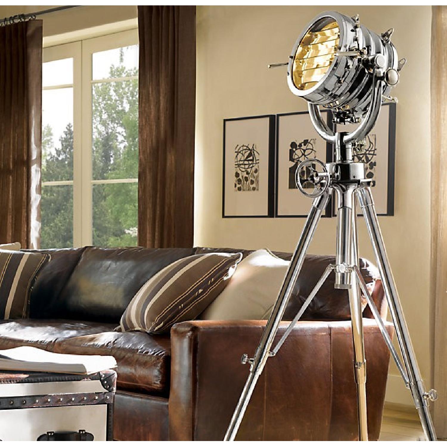 Restoration Hardware Royal Master Sealight Floor Lamp Originally