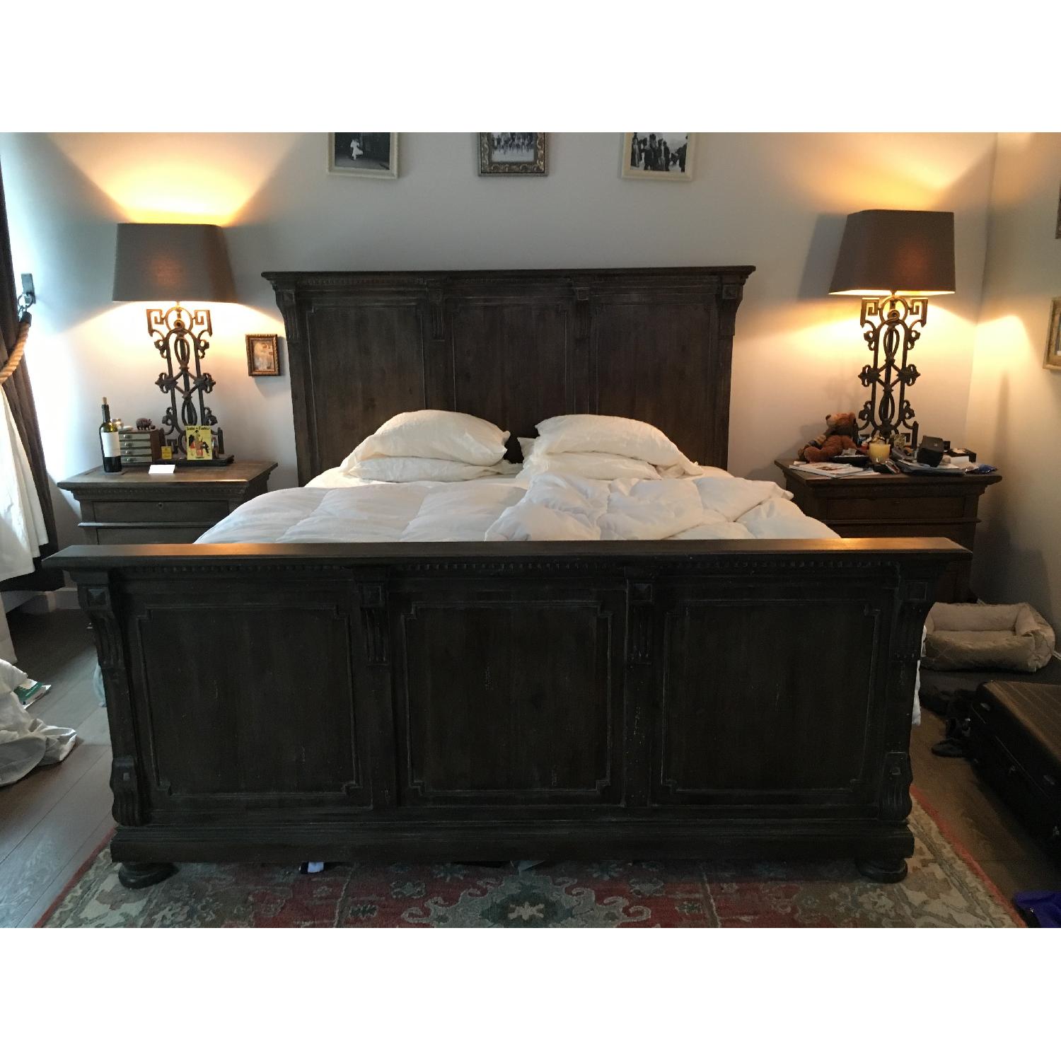 Restoration Hardware St. James King Bed Frame - image-4