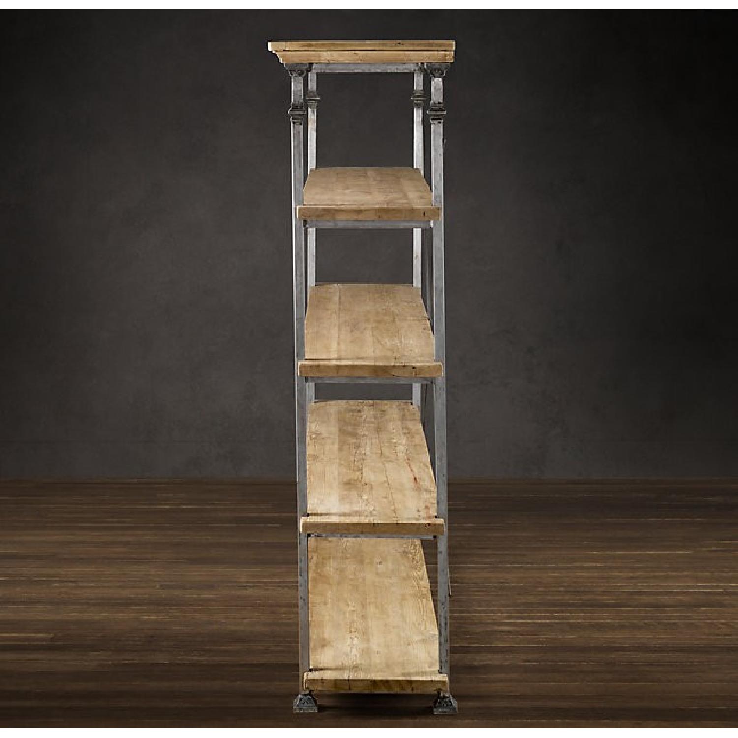 Restoration Hardware Salvaged Wood Baker's Rack Shelves/Storage - image-7