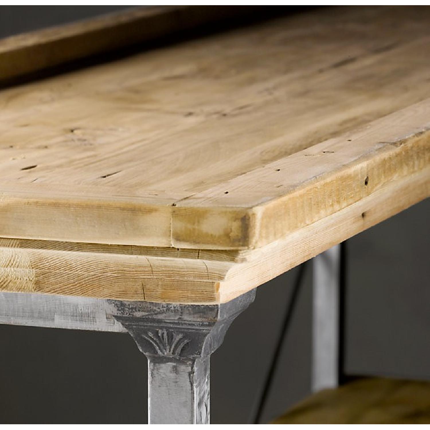 Restoration Hardware Salvaged Wood Baker's Rack Shelves/Storage - image-9