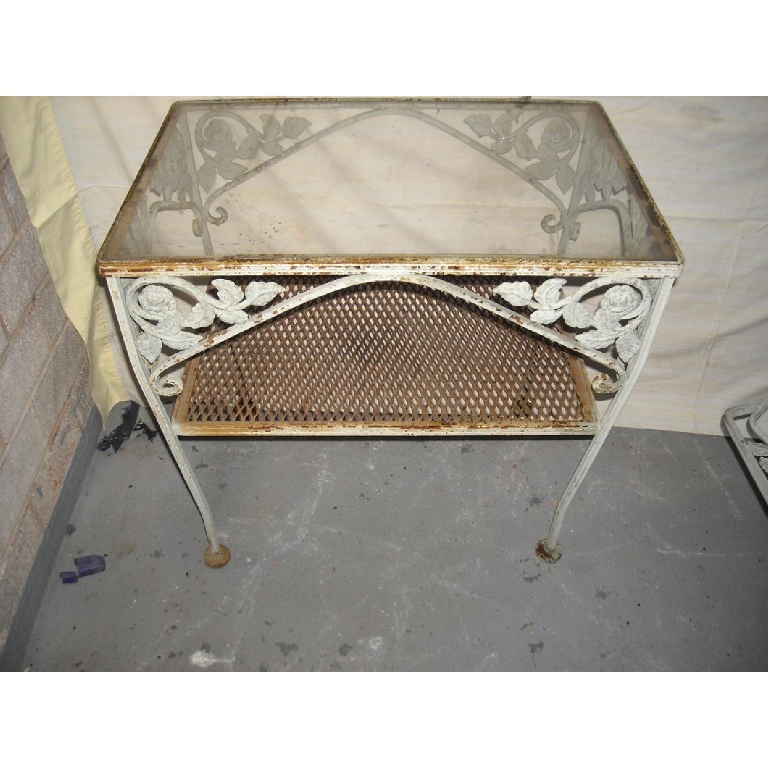 Meadowcraft Wrought Iron Patio Set - image-11