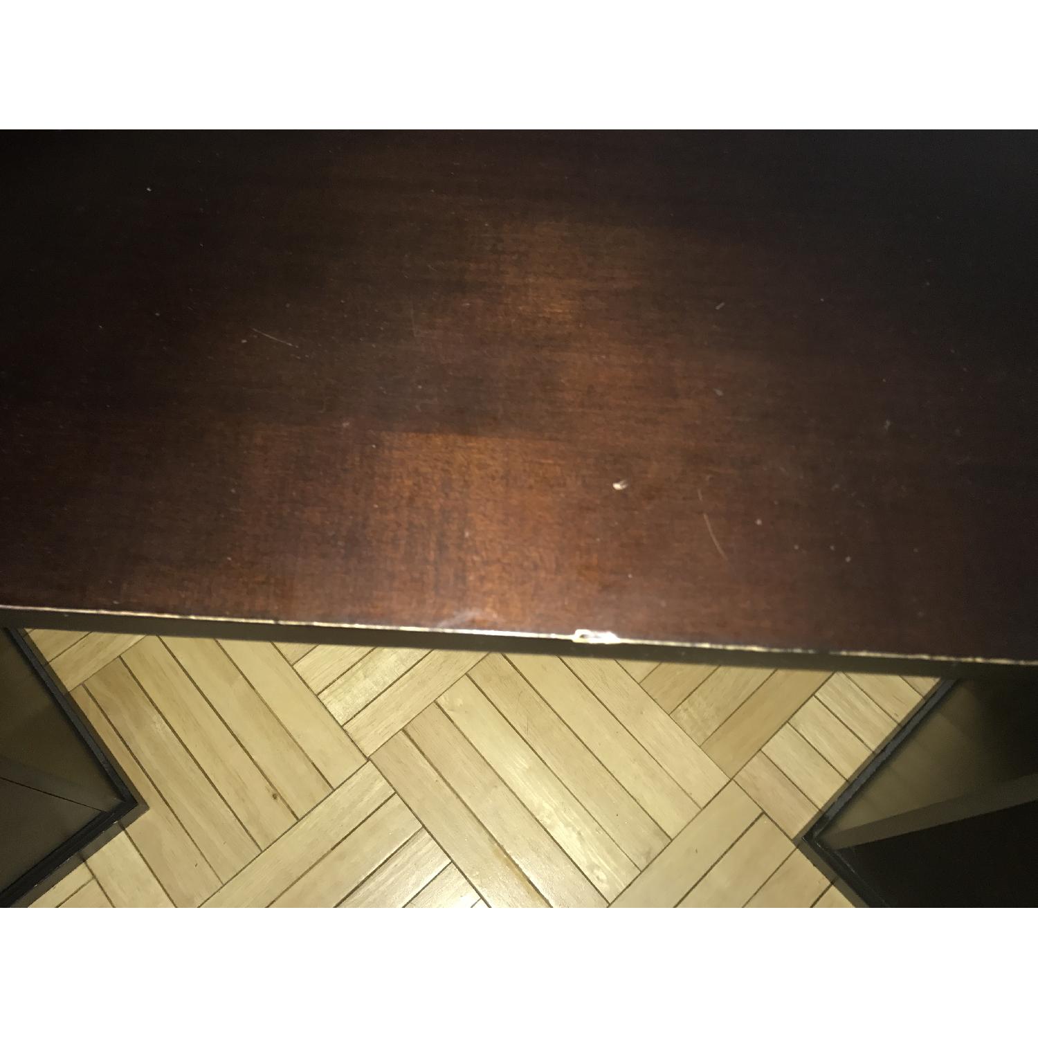 Pottery Barn Bedford Corner Desk w/ Hutch in Espresso Wood - image-5