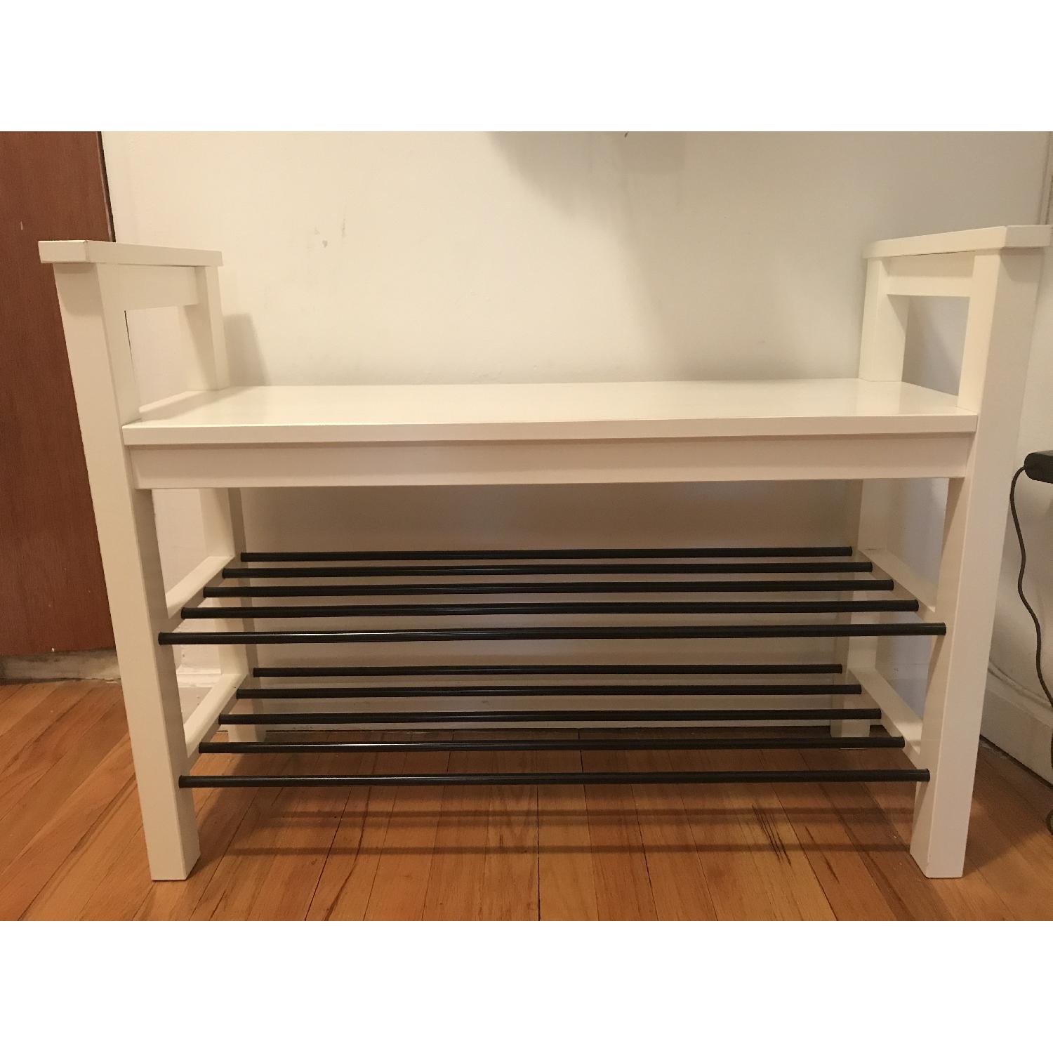 Ikea Hemnes Bench w/ Shoe Storage - image-4